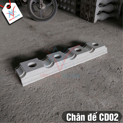 Hình ảnh thực tế của Chân đế 02 (Mã CD02). Hình ảnh thực tế của Chân đế 02 (Mã CD02).