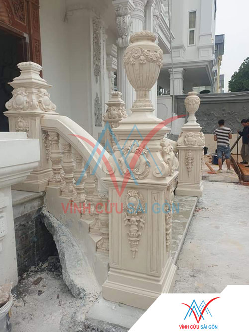 Công trình thực tế sử dụng Trụ góc 02.